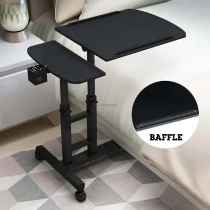 Foldable Removable Laptop Table Bed Desk Notebook Stand Table Bedside Sofa Bed Adjustable Portable Computer Bedside Sofa Table