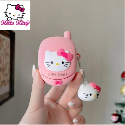 hello kitty kawaii phone airpods pro apple wireless bluetooth headphone case cute 2/3 generation protective cover suitable for